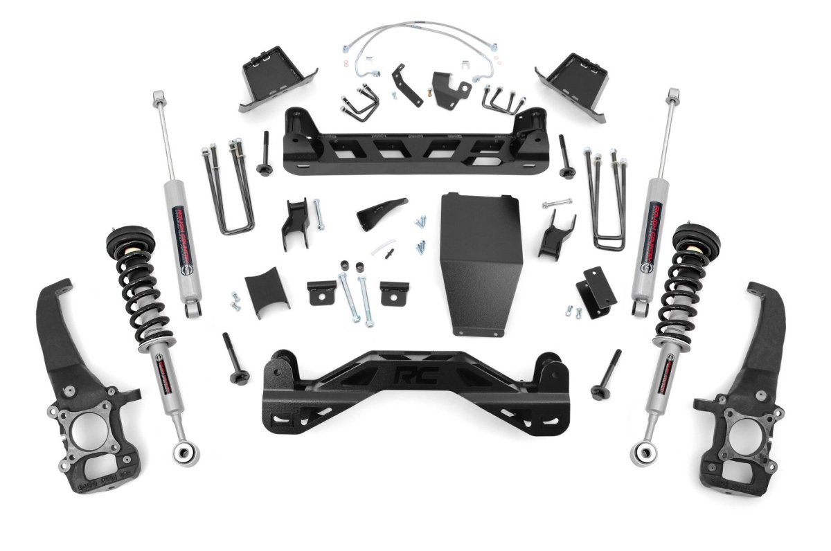 Ford F-150 Suspension Lift Kit - Rough Country - 6 Inch Lift Kit | N3 Struts - '04-'08